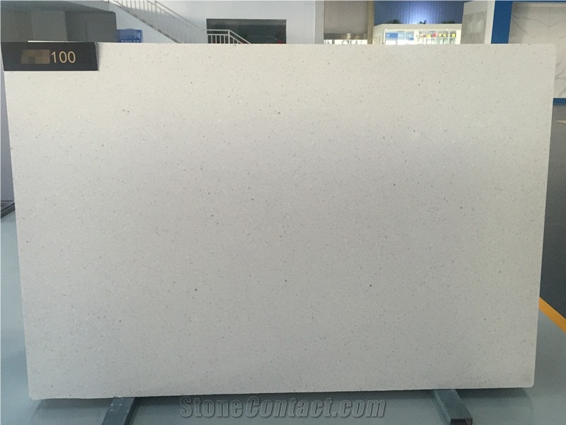 Bianco Milk White Terrazzo Stone Tile, Floor Pattern / Wall Decor