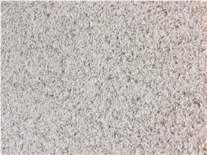 Brushed White Crystal Granite Tiles Exterior Wall Cladding Panel