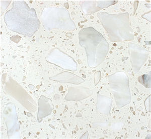 Bubble Tea Brown Crystal Quartz Artificial Stone for Kitchen