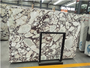 Bulgari Breccia Vagli Violetta Lilac Marble Slab