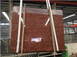 China Rojo Alicante Red Marble Kitchen Slab,Tile