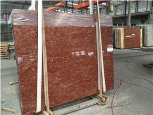 China Rose Red Alicate Marble Slab Polished