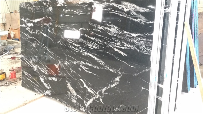 Cosmic Black Forest Granite Granite Tile,Kitchen Slab