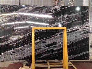 Cosmic Black Forest Granite Granite Tile,Kitchen Slab