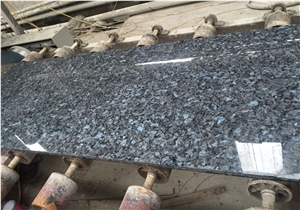 Emerald Blue Pearl Granite Slab Polished / Glossy Wall Granite Tile