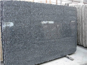 Emerald Pearl Blue Granite Slab Kitchen Prefab