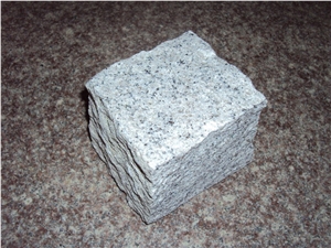G603 Grey Granite Split Cube Stone Pavers G603 Grey Granite Split Cube Stone Pavers
