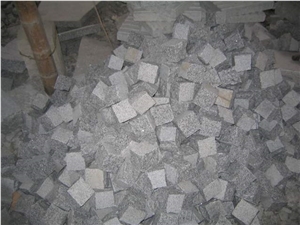 G603 Grey Granite Split Cube Stone Pavers