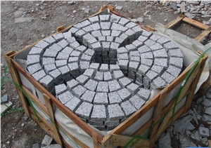 G603 Grey Granite Split Cube Stone Pavers