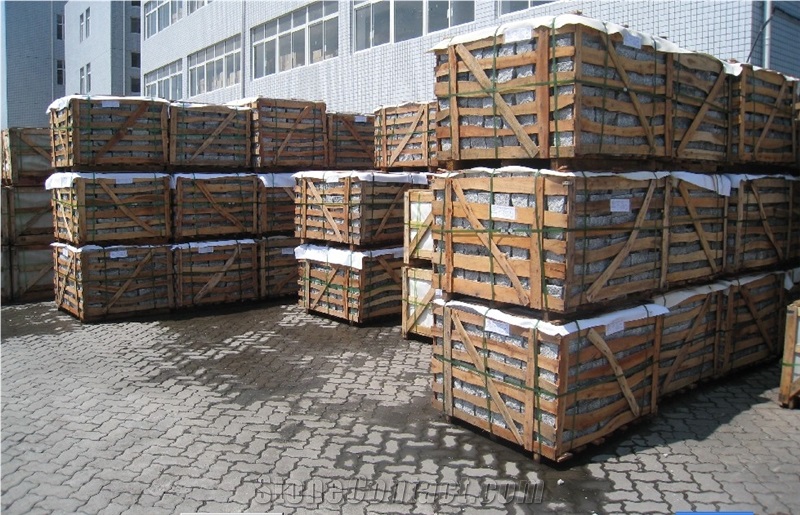 G603 Grey Granite Split Cube Stone Pavers