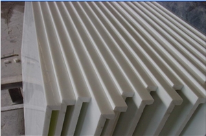 Glass Crystallized Stone Stairs,White Artificial Marble Floor Steps Glass Crystallized Stone Stairs,White Artificial Marble Floor Steps