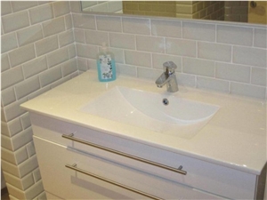 Jerusalem Gold Limestone Custom Bathroom Vanity Top