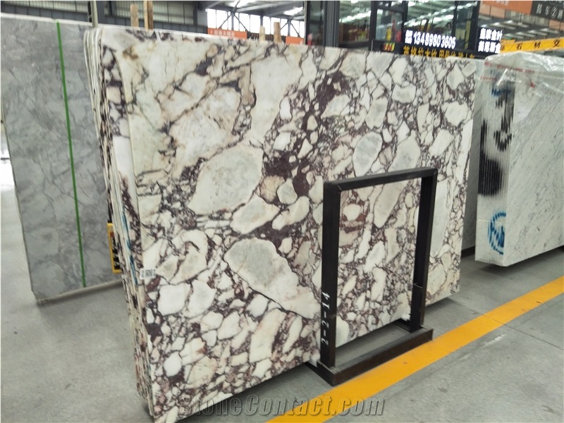 Lilac Bulgari White Marble Slab Polished, Tile for Bathroom Design