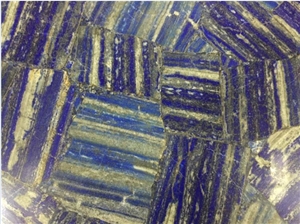 Natural Blue Lapis Lazuli Commercial Bar Top Project Show