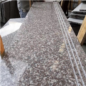 Original China G664 Pink Violet Granite Stairs / Step