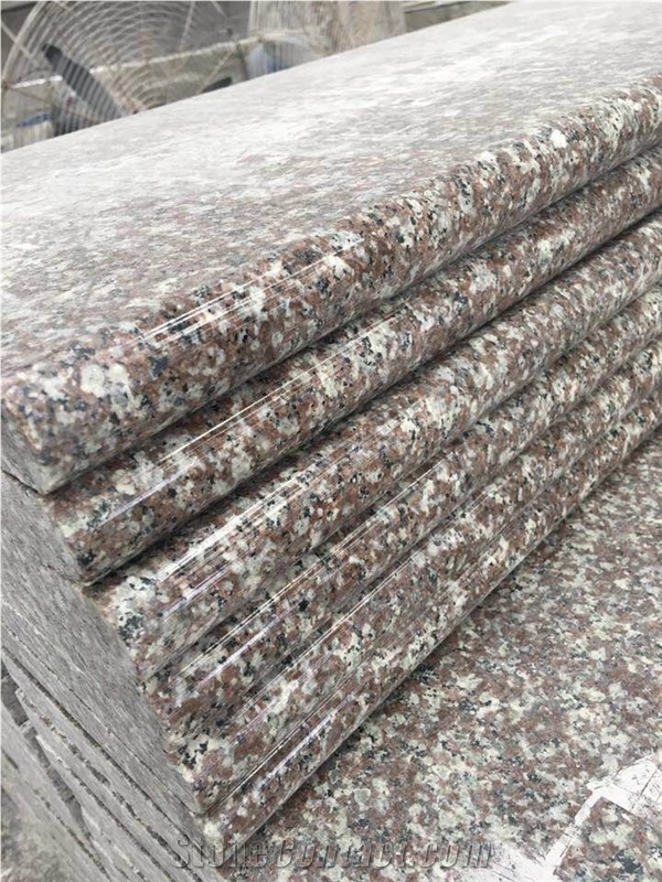 Original China G664 Pink Violet Granite Stairs / Step