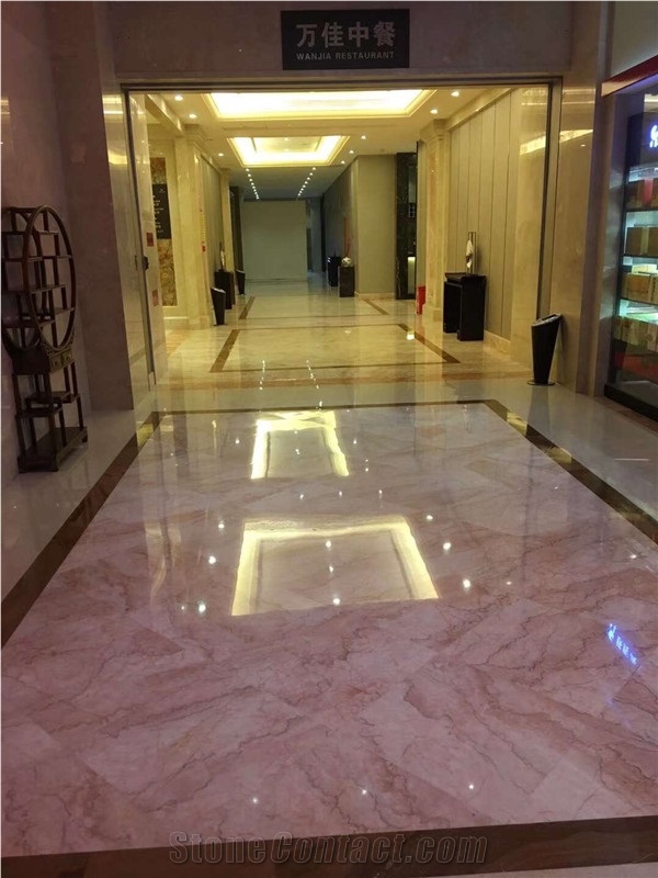 Rosalia Bilecik Pembe Mermer Marble Slab