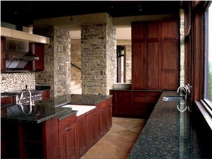 Royal Blue Pearl Granite Bathtop,Vanity Top Customized for Hotel