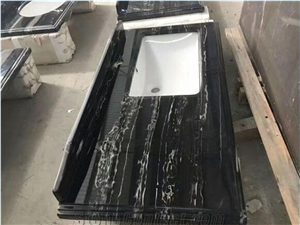 Silver Dragon Marble Bath Top,Prefab Vanity Top