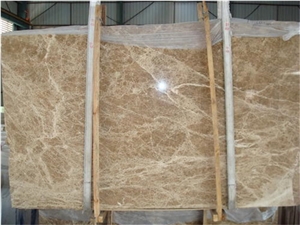 Spain Light Marron Emperador Brown Marble Slab