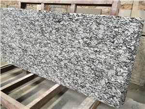 Spray White Sea Wave Granite Kitchen Work Top,Bench Countertop