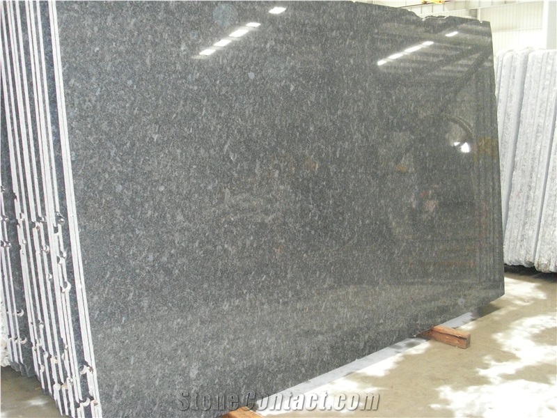 Steel Grey (Dark) Grnaite Polished Slab,Floor Tile