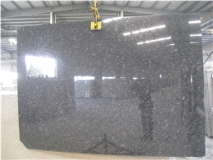 Steel Grey (Dark) Grnaite Polished Slab,Floor Tile