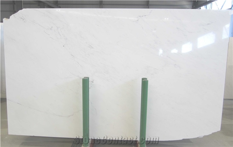 Ariston White Marble Slabs, White Marble Tiles