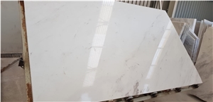 Ariston White Marble Slabs, White Marble Tiles