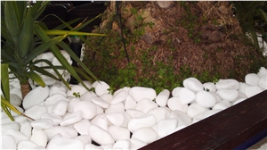 Thassos White Marble Pebbles