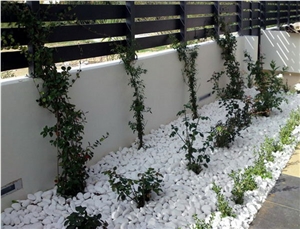 Thassos White Marble Pebbles