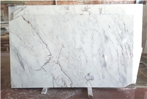 Volakas Spider White Slabs & Tiles Dolomite Marble