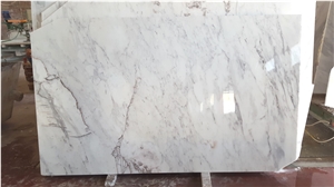 Volakas Spider White Slabs & Tiles Dolomite Marble