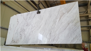 Volakas Spider White Slabs & Tiles Dolomite Marble