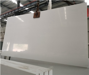 Pure White Artificial Stone Quartz Slabs