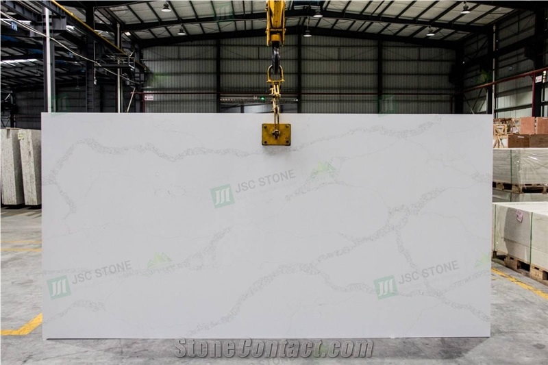 Artificial Glass Quartz Kitchen Countertop