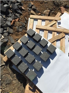 Chinese Cheap Black Basalt Cube Stone
