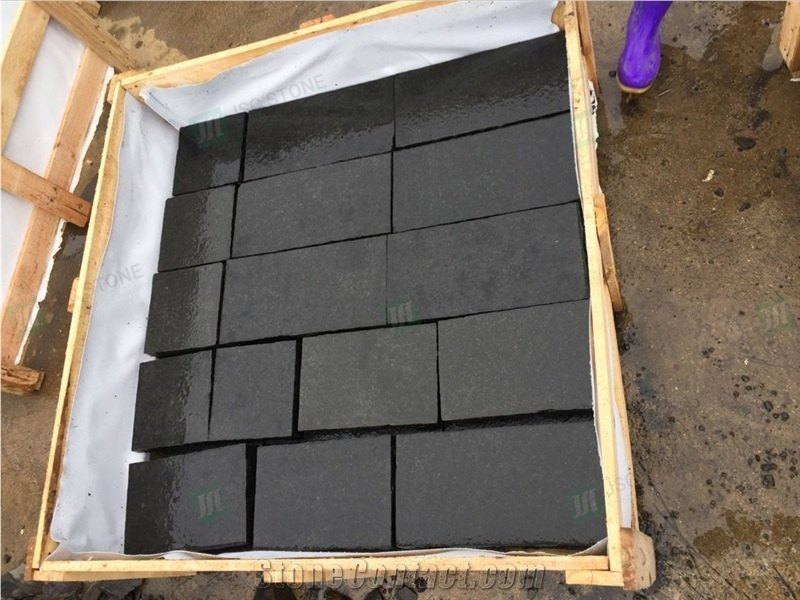 Chinese Cheap Black Basalt Cube Stone