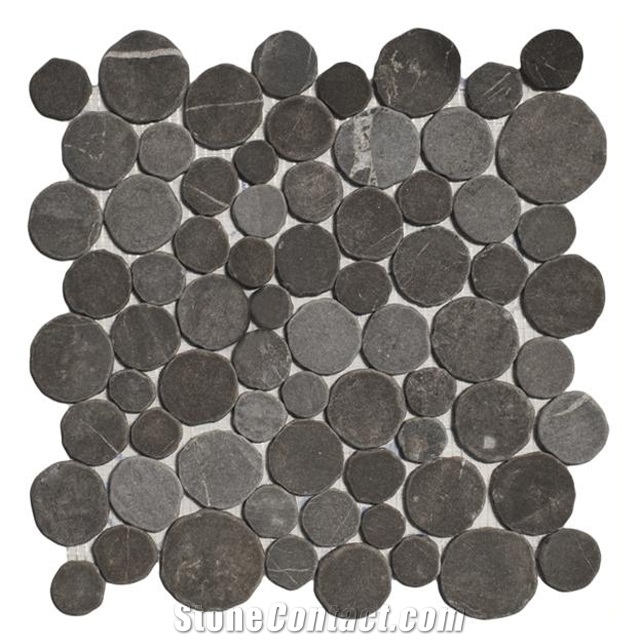 Mosaic Coin Marble- Moon Marble Mosaic