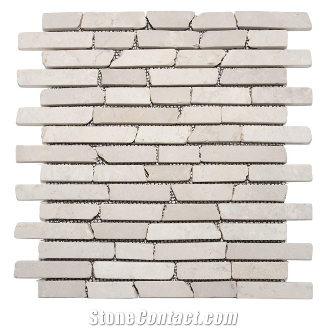 Mosaic Stick Marble - Beige