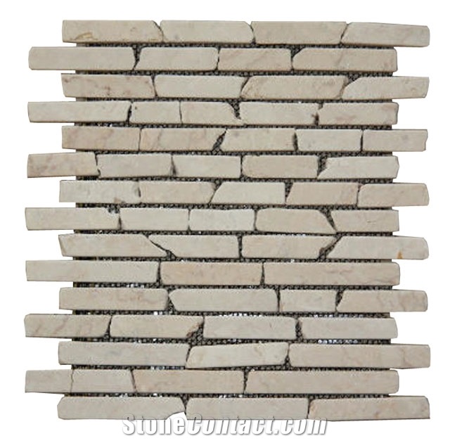 Mosaic Stick Marble - Beige