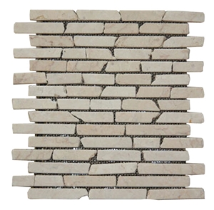 Mosaic Stick Marble - Beige