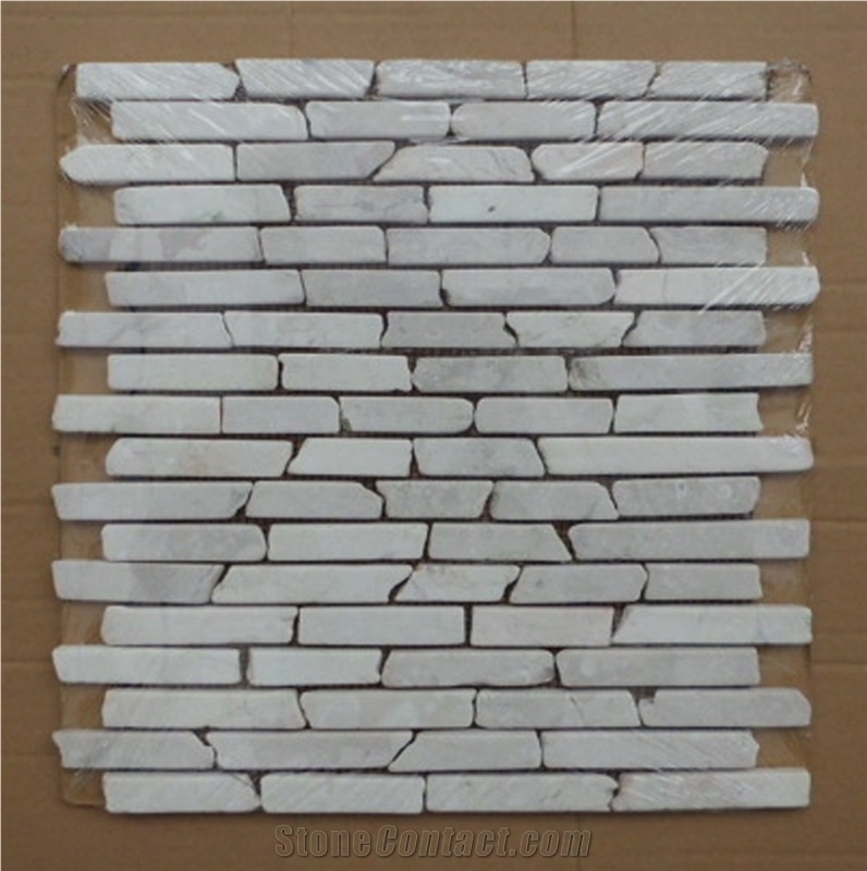 Mosaic Stick Marble - Beige