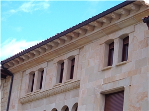 Beige Buff Sandstone Corbels Arenisca Ornaments