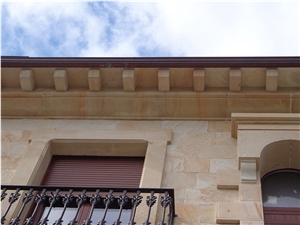 Beige Buff Sandstone Corbels Arenisca Ornaments