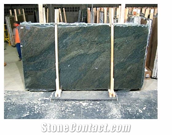 Dark Green Verde Candeias Granite Slabs