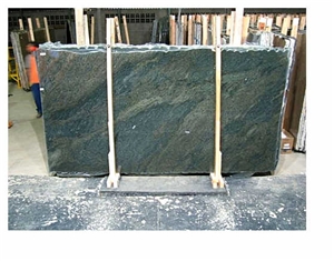 Dark Green Verde Candeias Granite Slabs