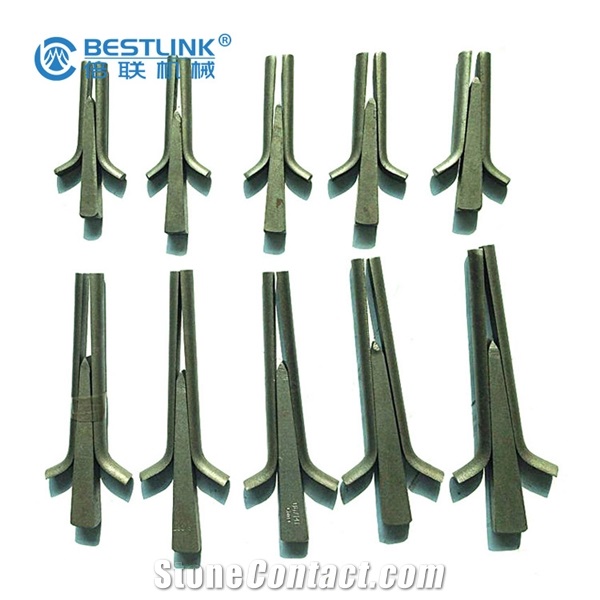 Splitting Shims and Feathers for Hard Rocks
