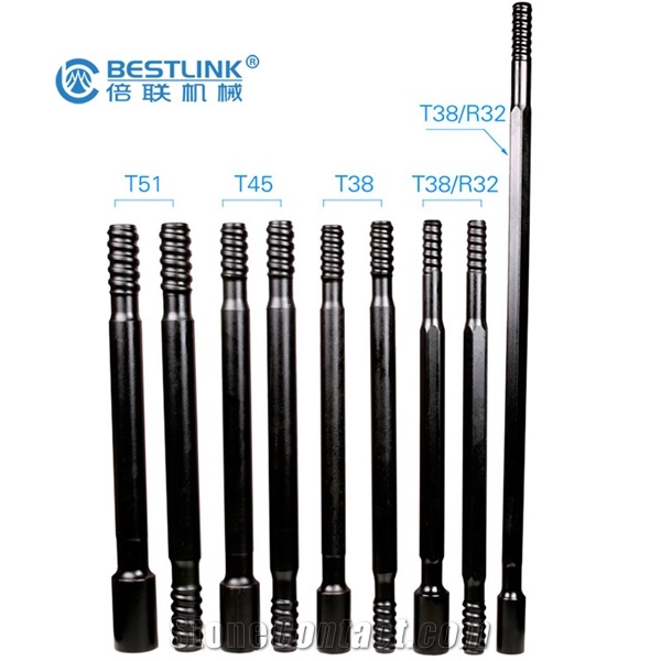 Thread Mining Rock Drill Rod Hex and Round Rod