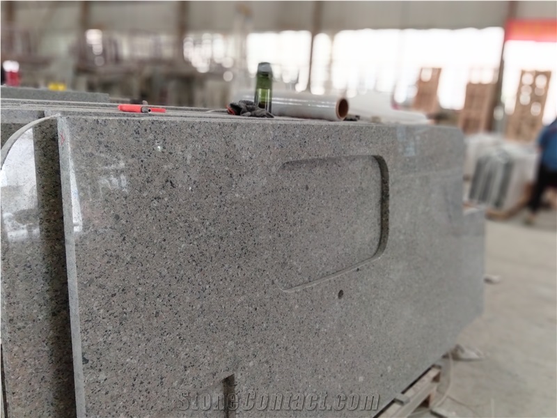 Sapphire Kitchen Island with Granite Stone Top